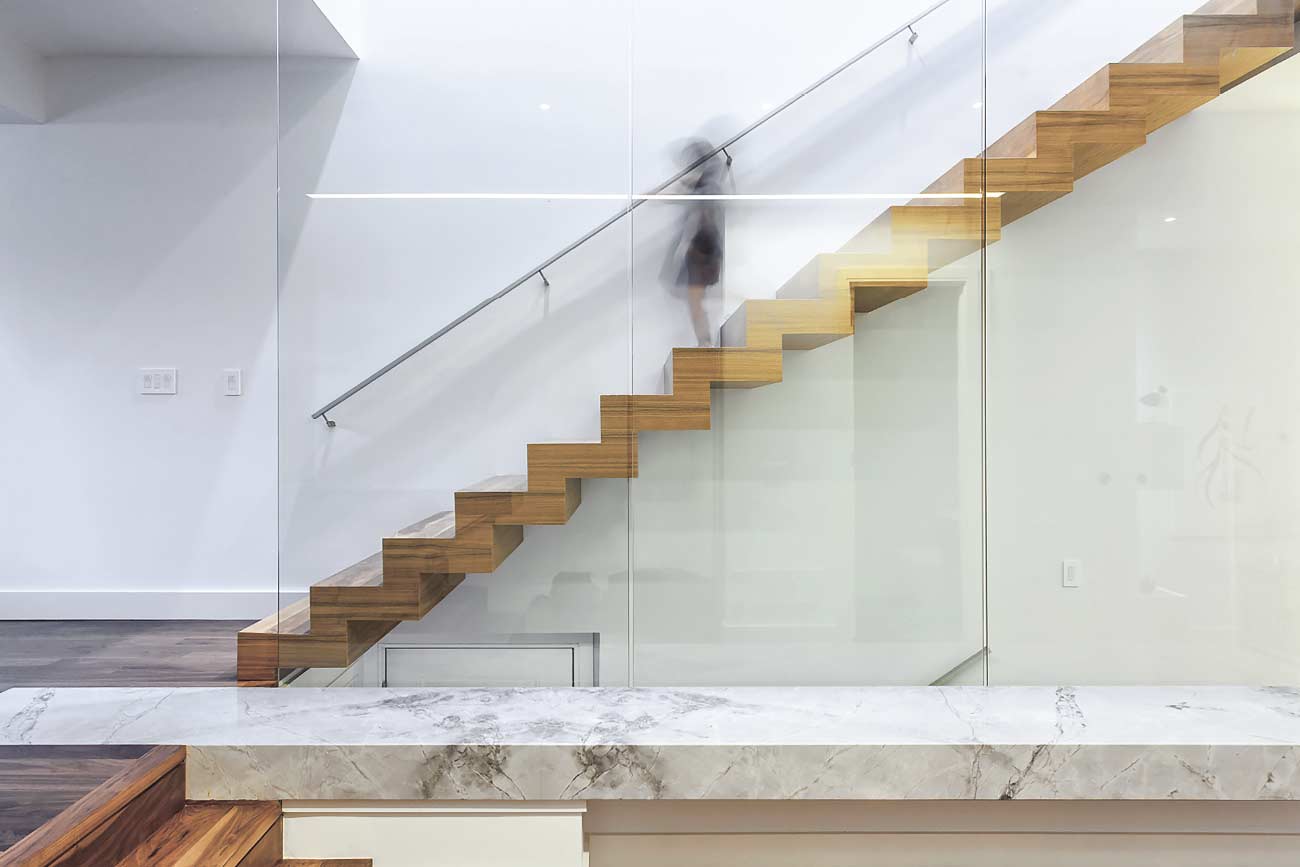 Floating Zigzag Stairs 1