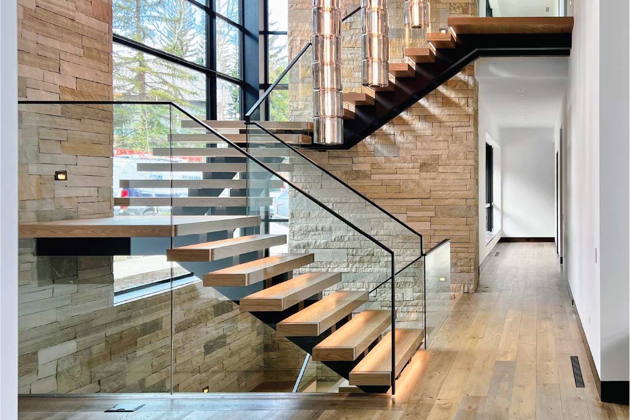 Double Mono-stringer Stairs 2