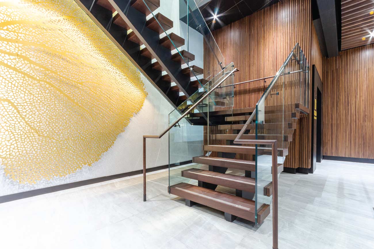 Double Mono-stringer Stairs 1