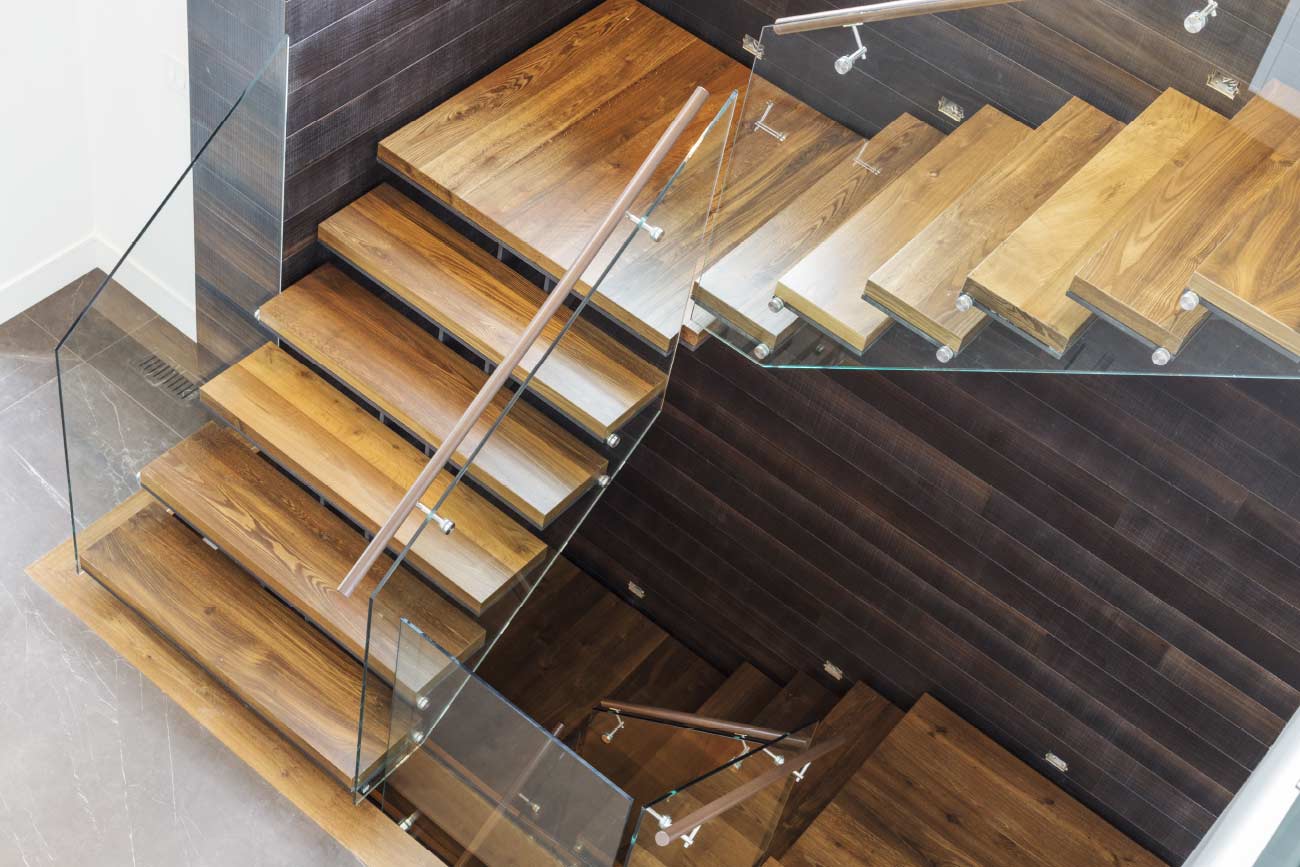 Twin Stringer Stairs 7