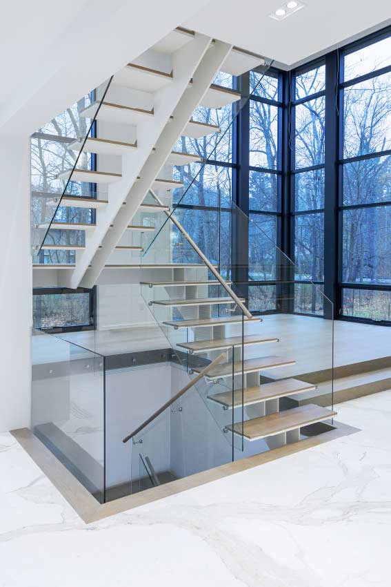 Twin Stringer Stairs 5